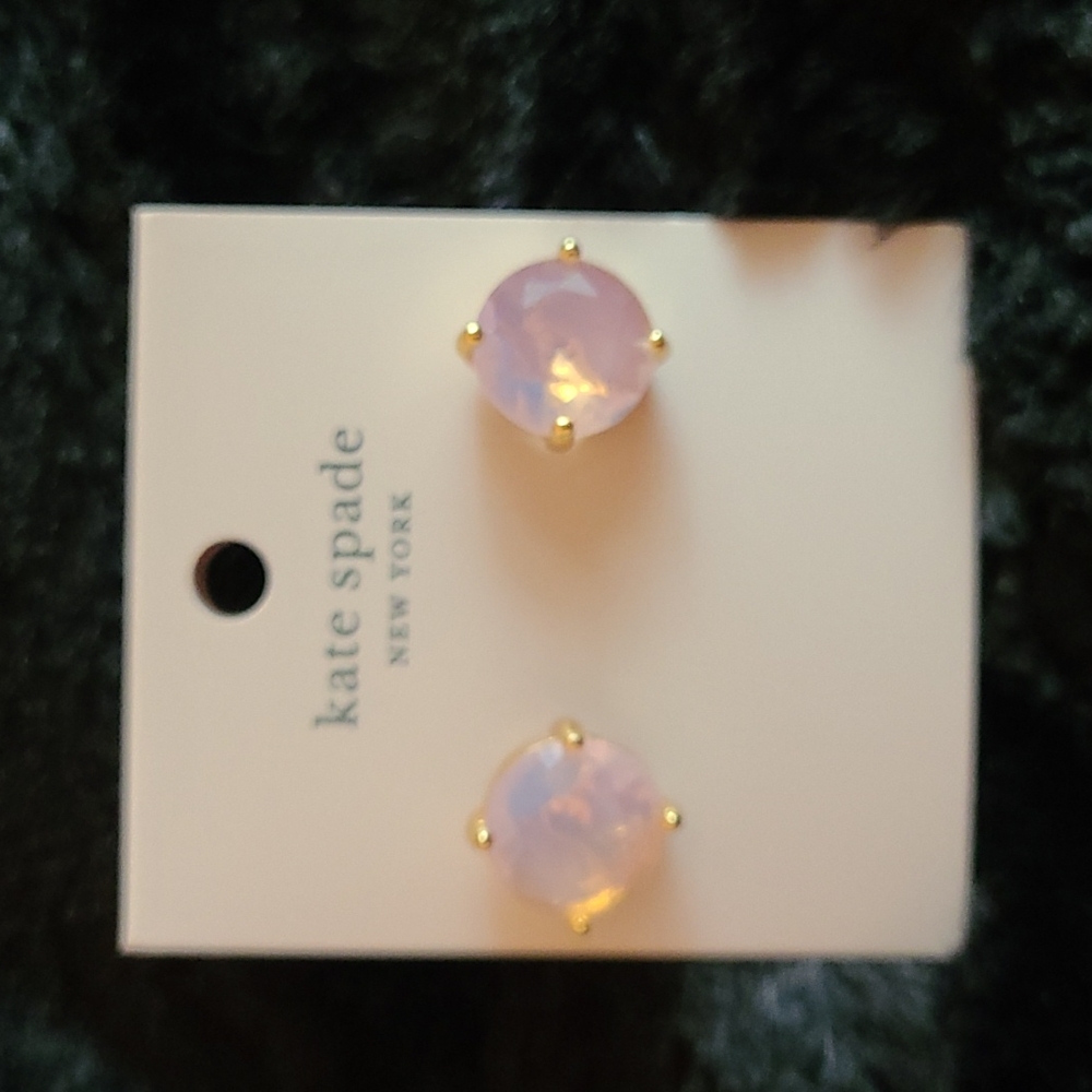 Kate spade pink gumdrop earrings